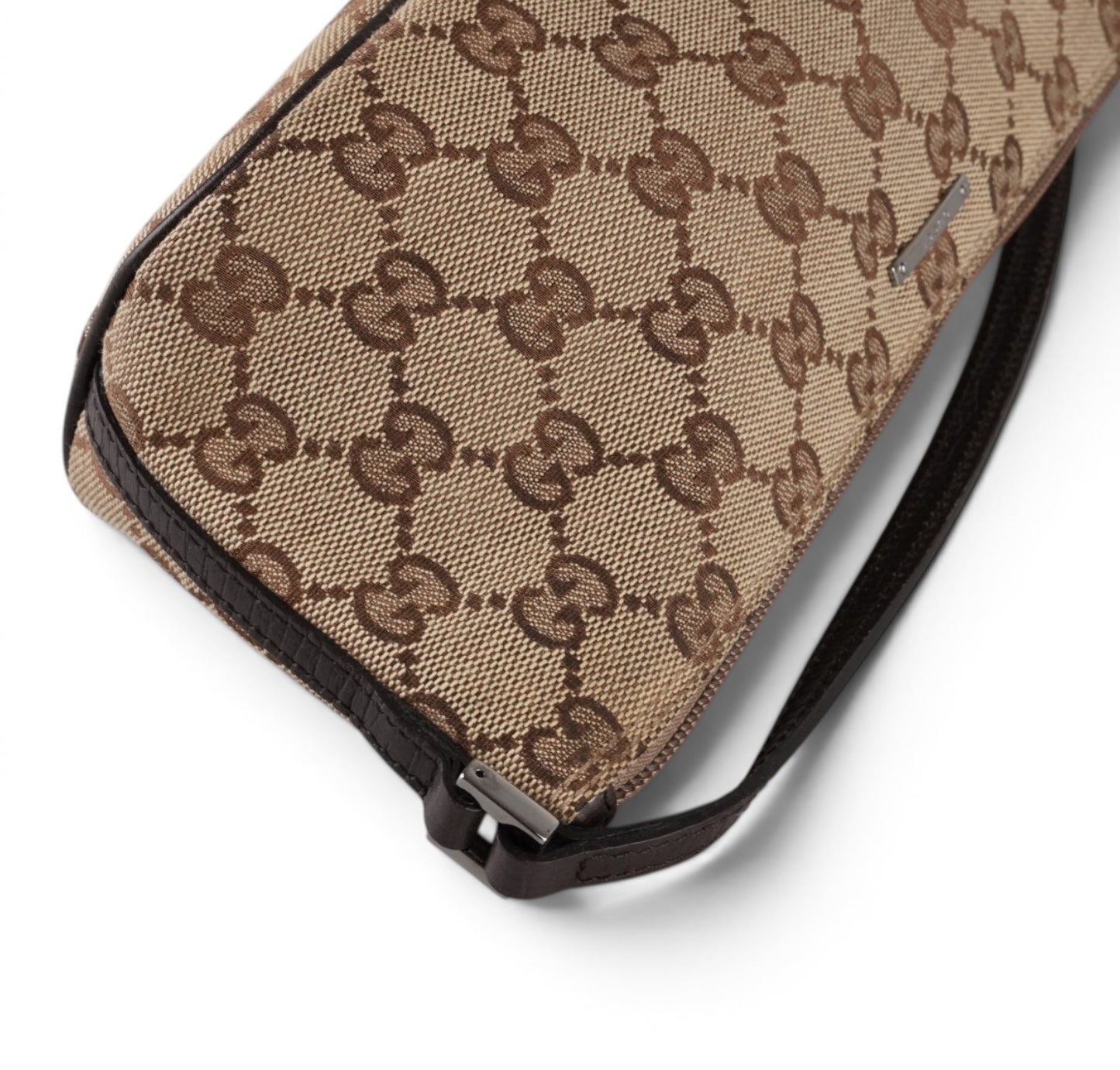 Beige Boat Clutch 