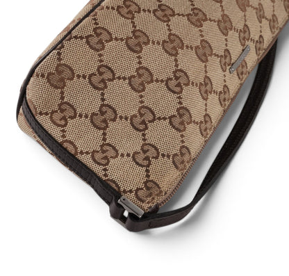 Beige Boat Clutch 