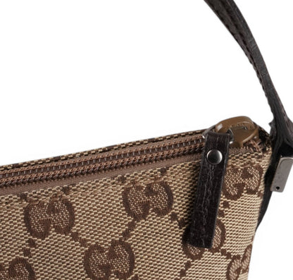 Beige Boat Clutch 