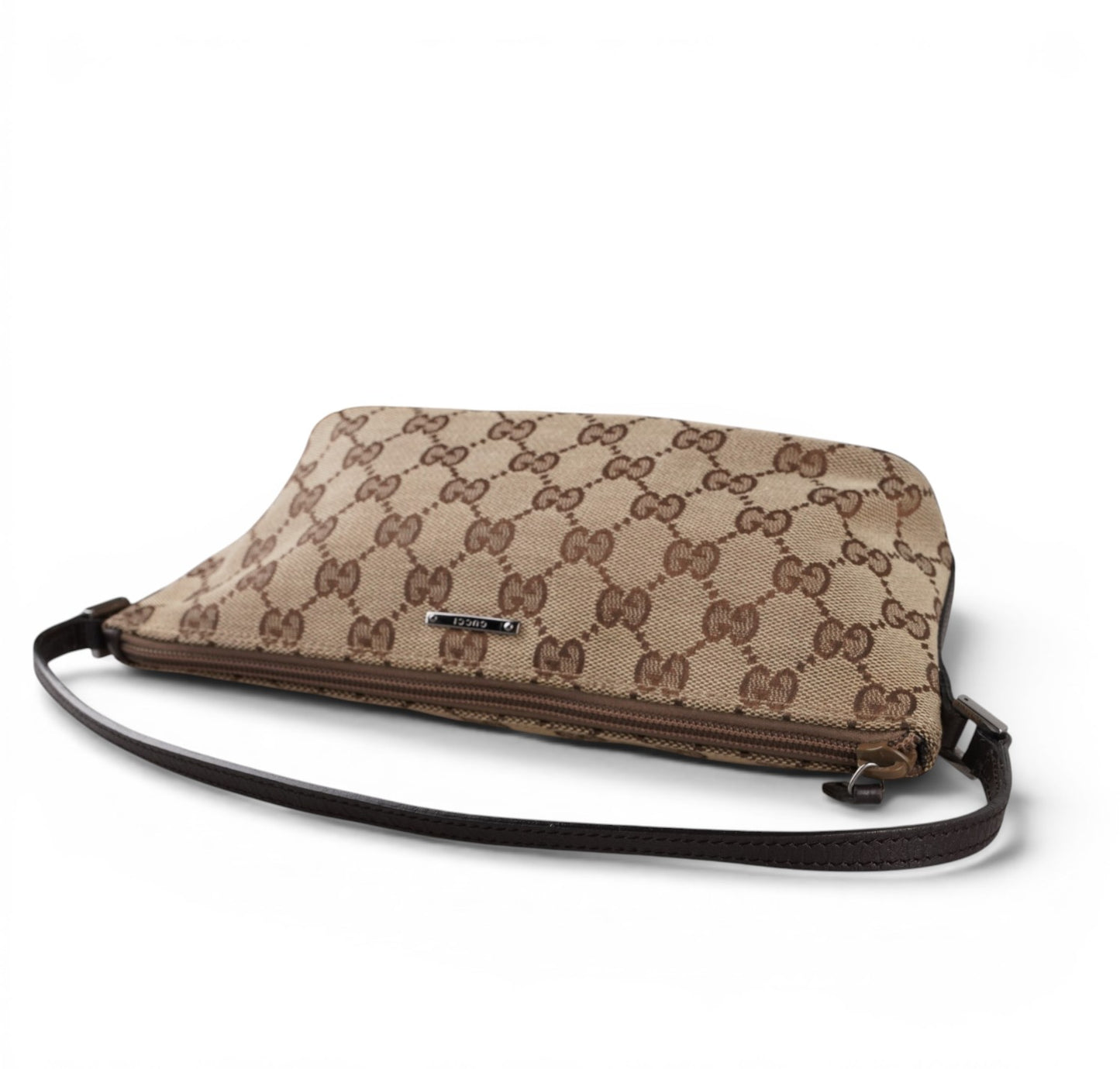 Beige Boat Clutch 