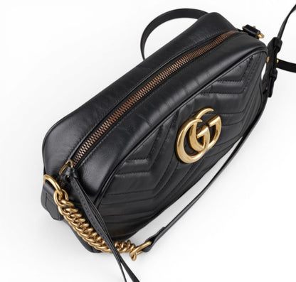 GG Marmont Camera Bag Small Black
