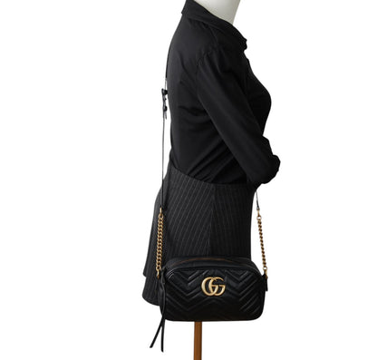 GG Marmont Camera Bag Small Black