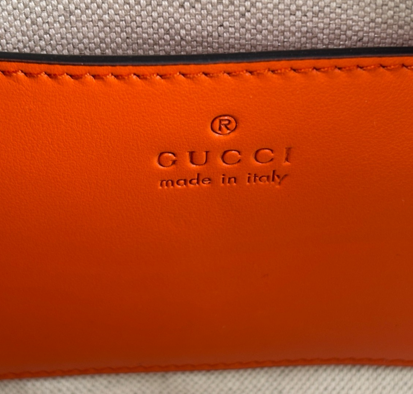 Camera Bag GG Arancione