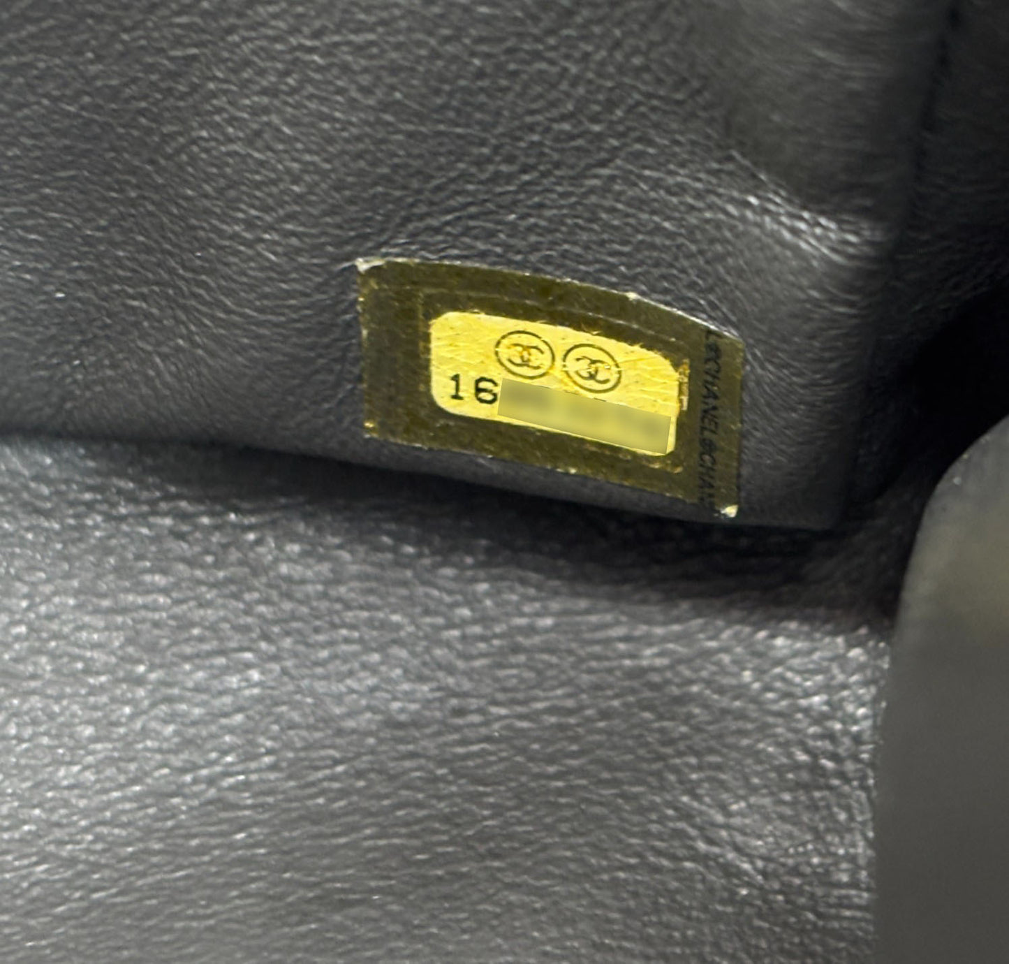 Timeless Jumbo Double Flap Black 