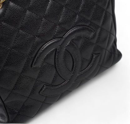 Petite Shopping Tote Caviar