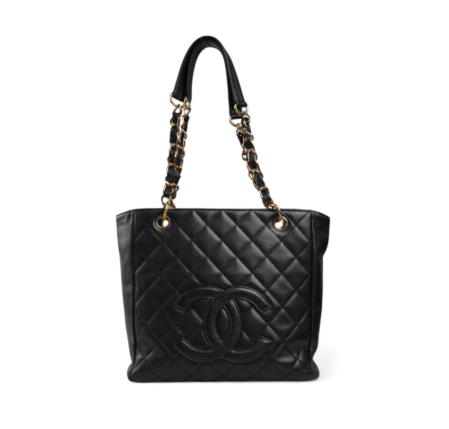 Petite Shopping Tote Caviar
