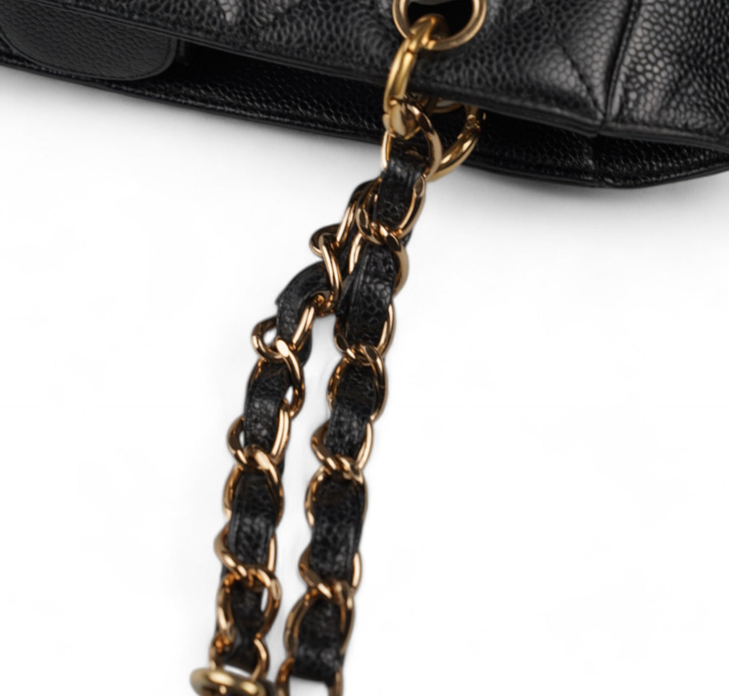 Petite Shopping Tote Caviar