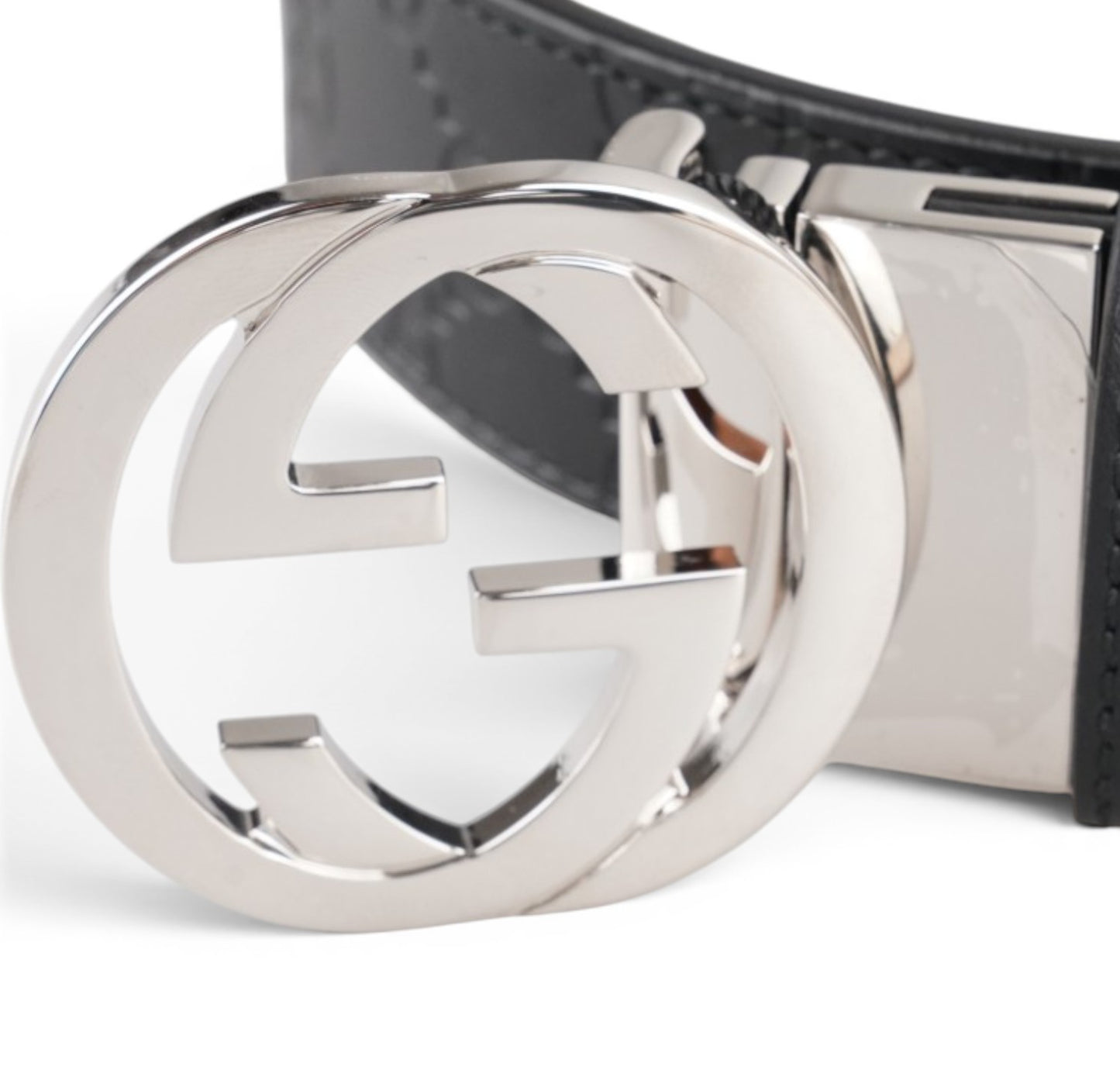Cintura GG Embossed Reversibile 85