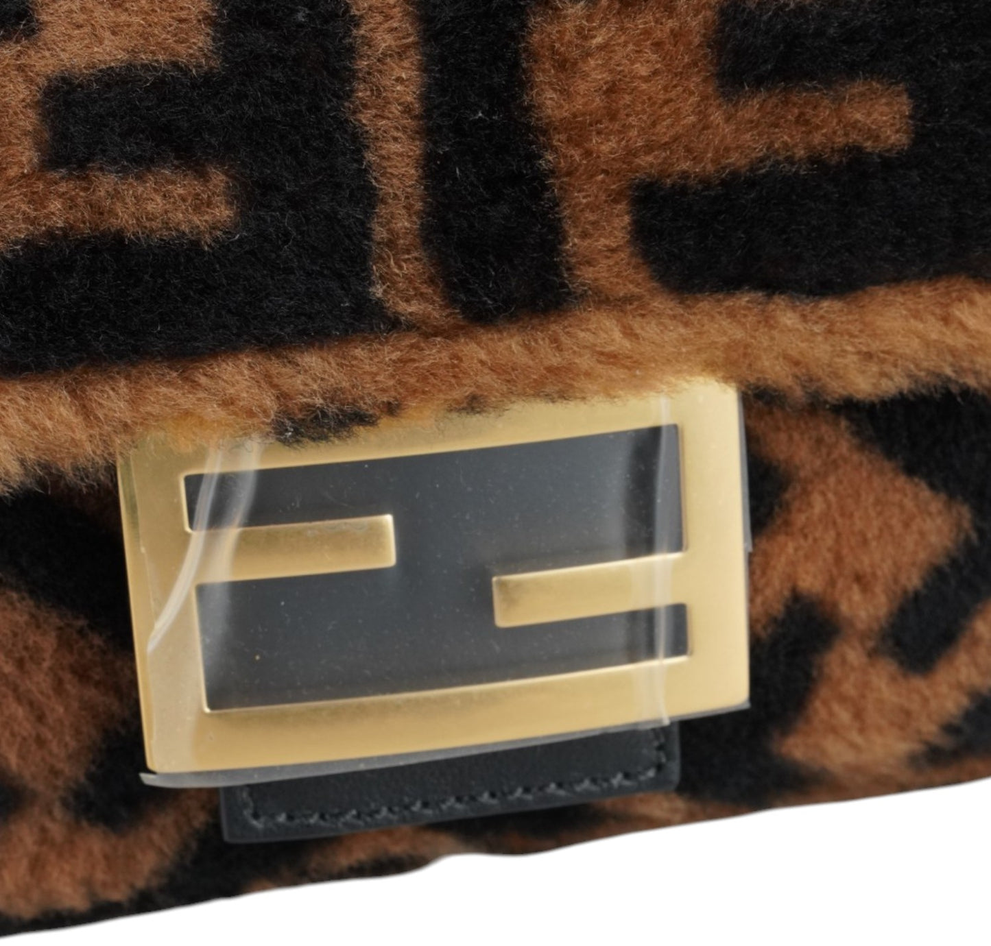 Baguette Shearling Monogram
