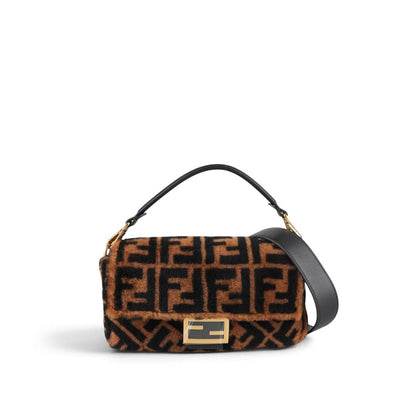Baguette Shearling Monogram