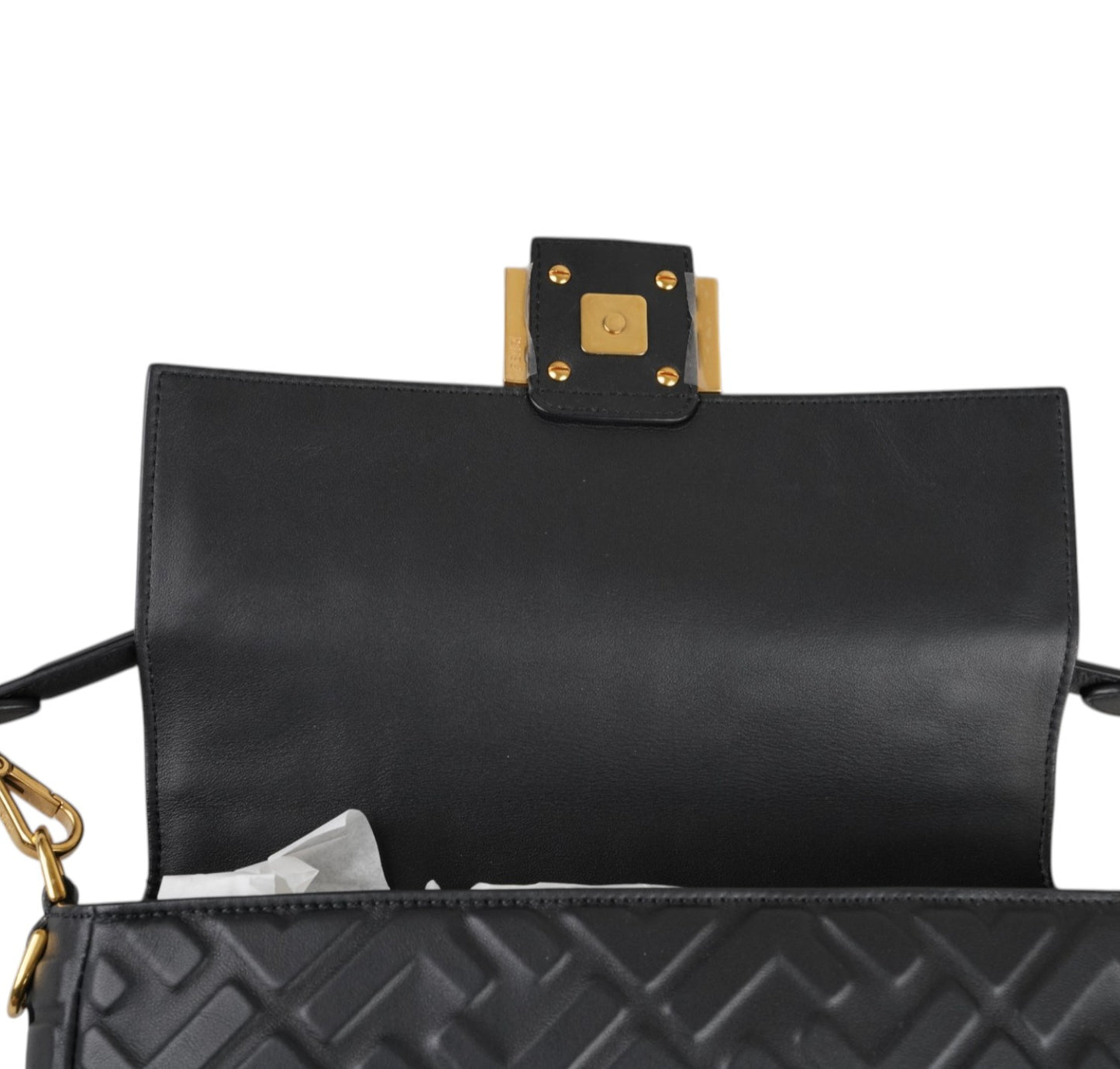 Baguette in Nappa Nera