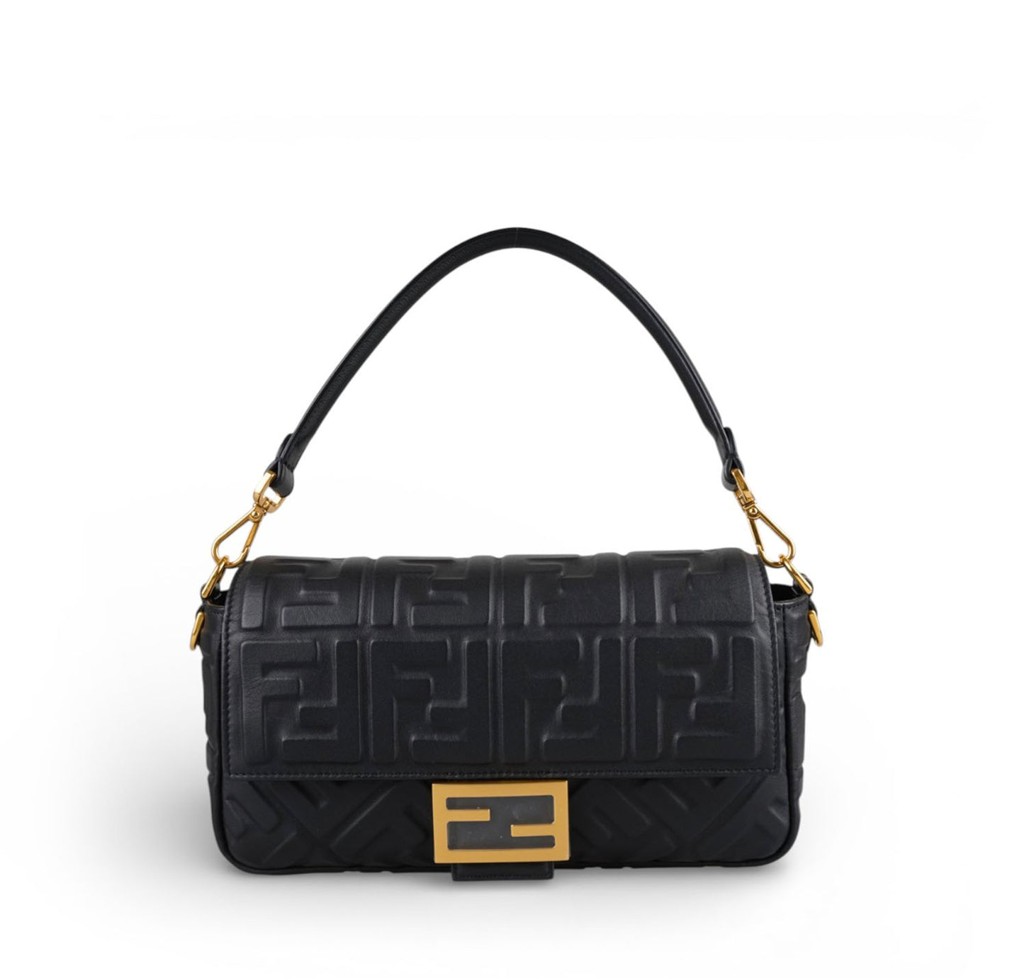 Baguette in Nappa Nera