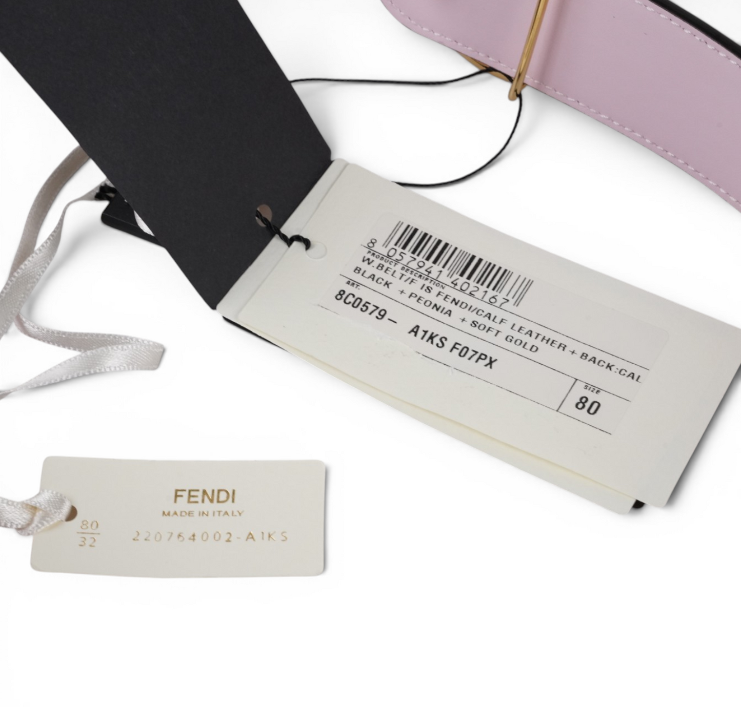 Cintura F Logo Reversibile 80