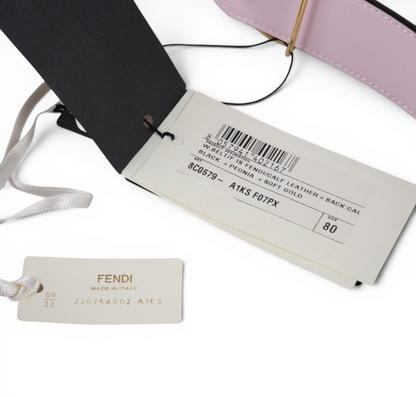 Cintura F Logo Reversibile 80