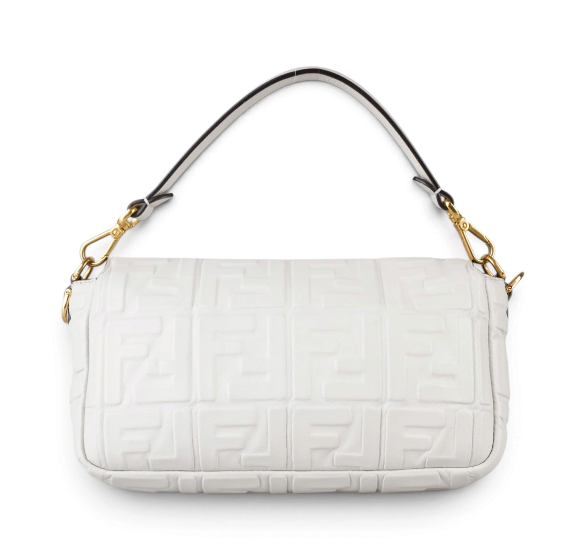 Baguette in nappa Bianca