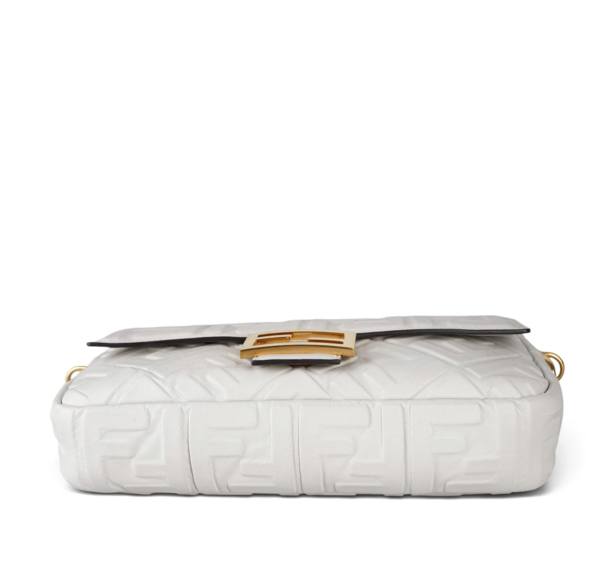 Baguette in nappa Bianca
