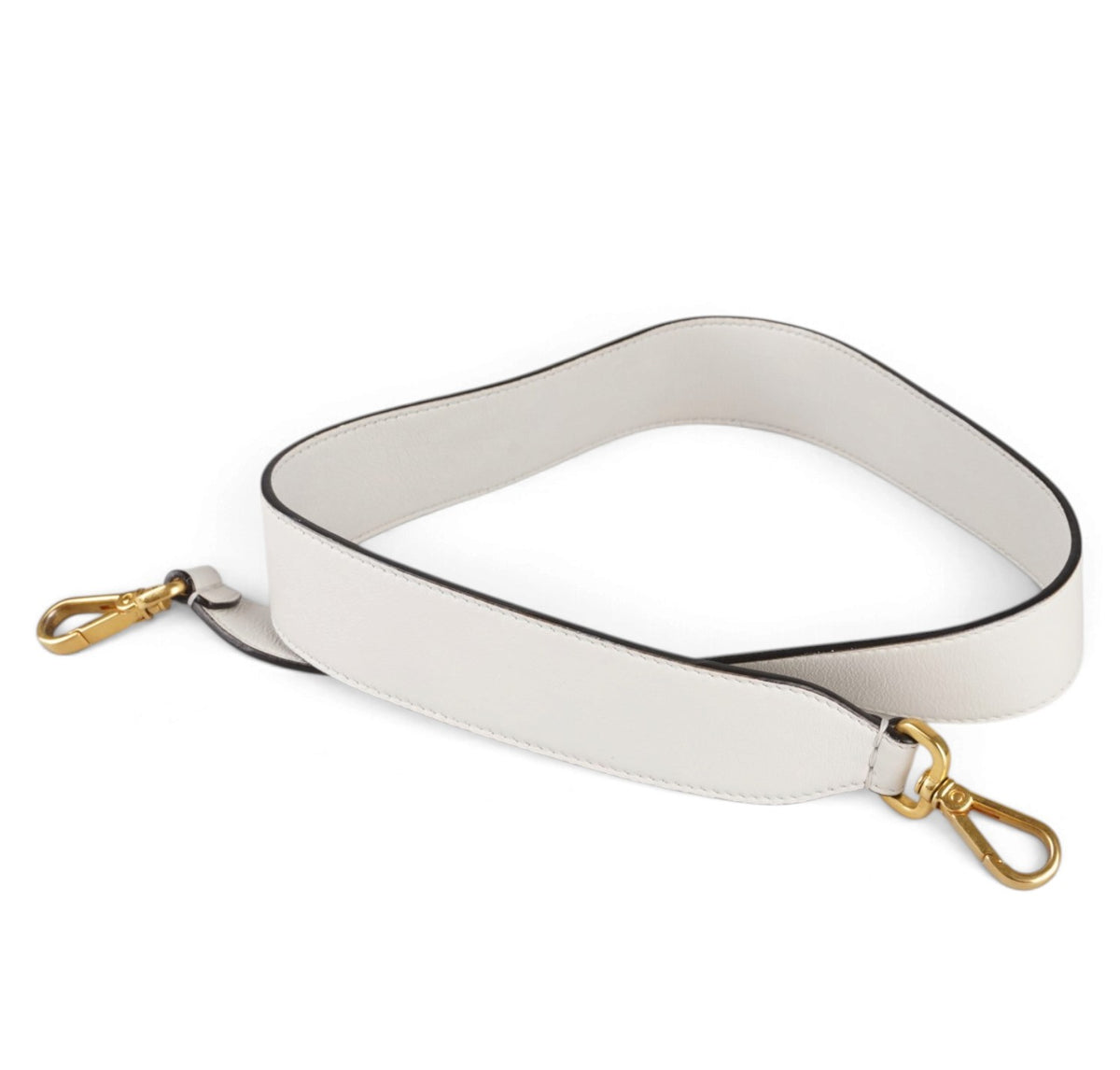 Baguette in nappa Bianca