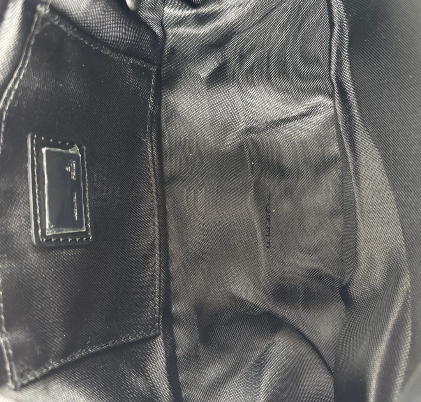 Pochette Zucchino Nera
