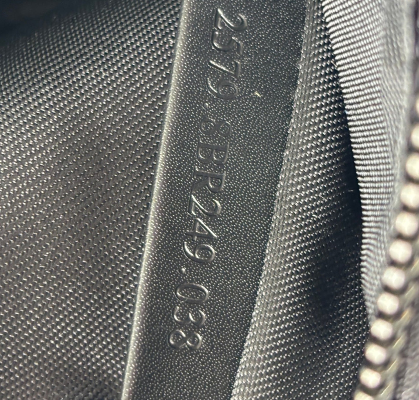 Pochette Zucchino Nera