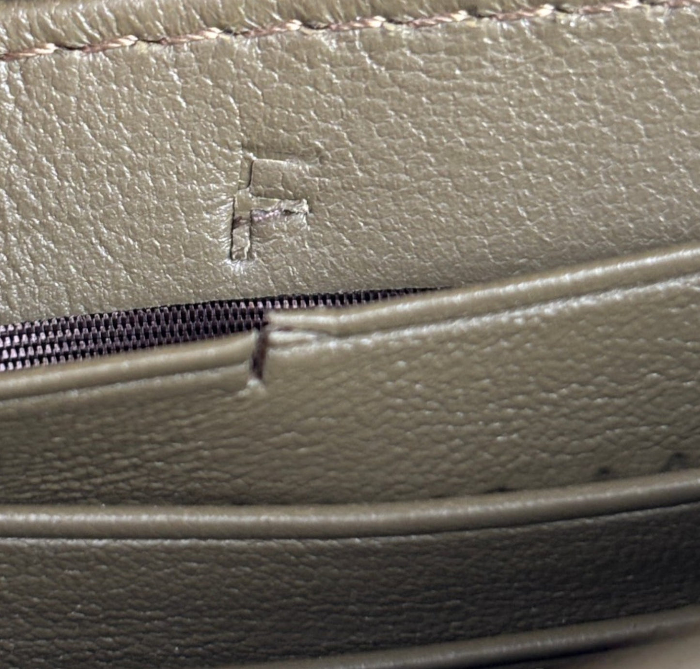 Wallet On Chain Baguette Verde