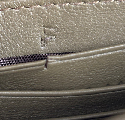 Wallet On Chain Baguette Verde