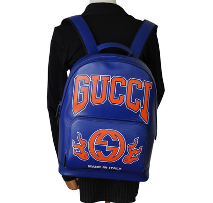 Logo Print Backpack