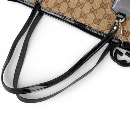 Tote GG Interlocking Charm