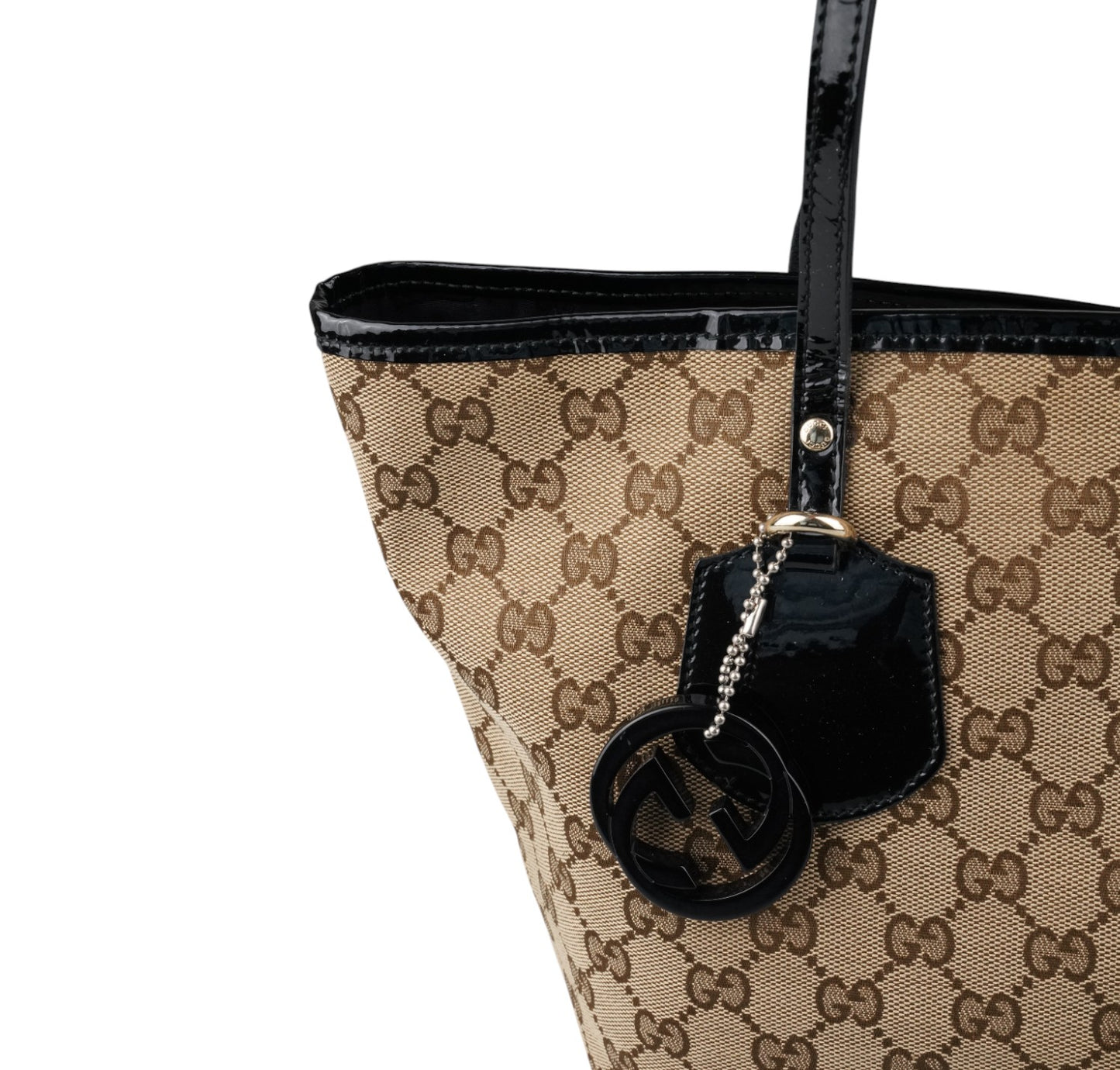 Tote GG Interlocking Charm