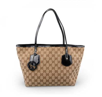 Tote GG Interlocking Charm