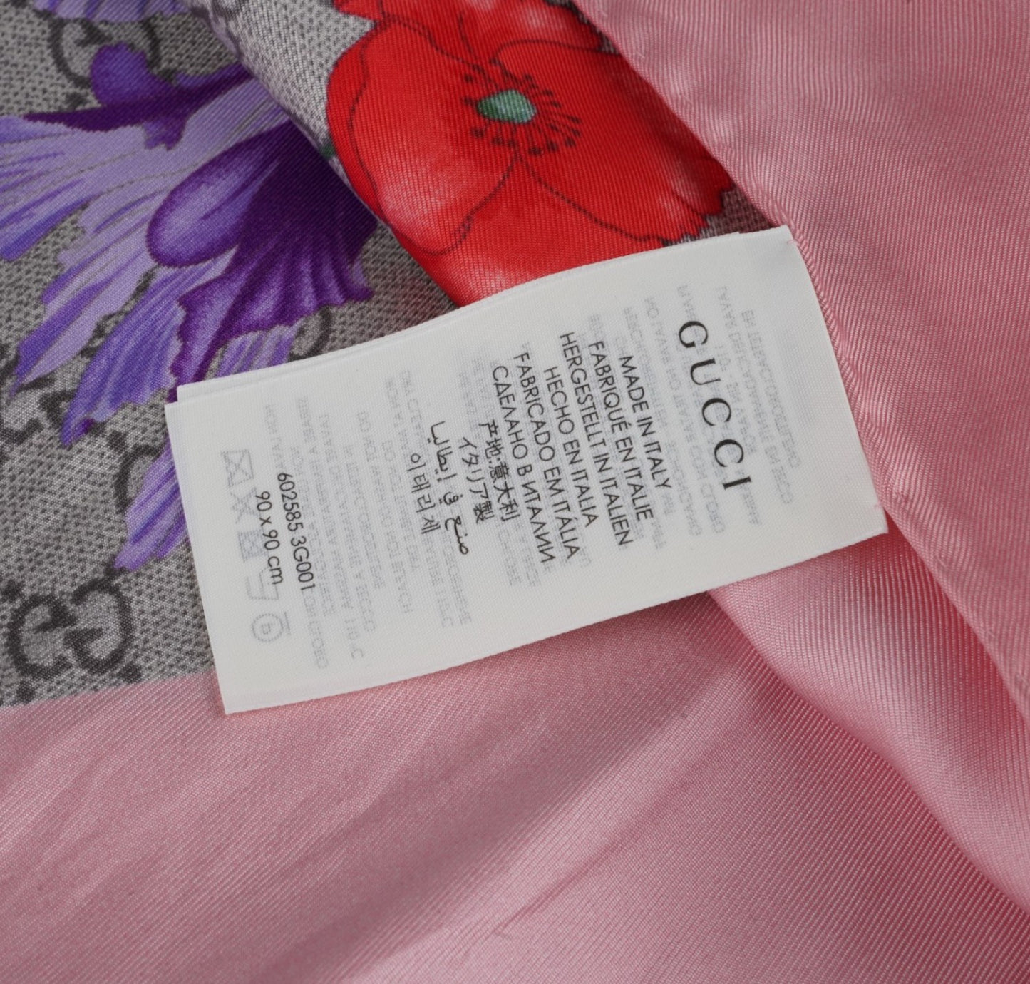 Flower Power Silk Scarf