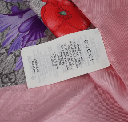 Flower Power Silk Scarf