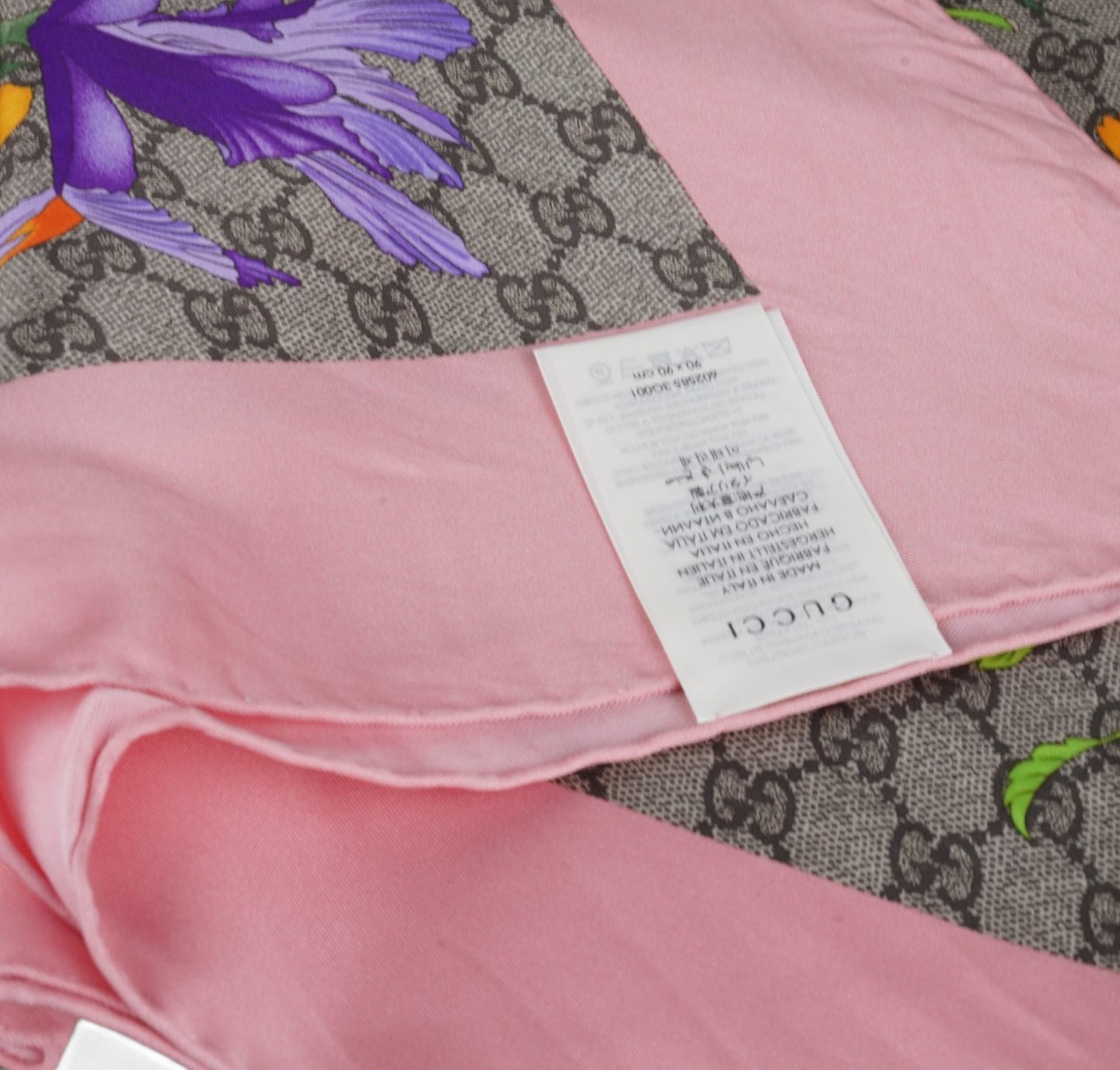 Flower Power Silk Scarf