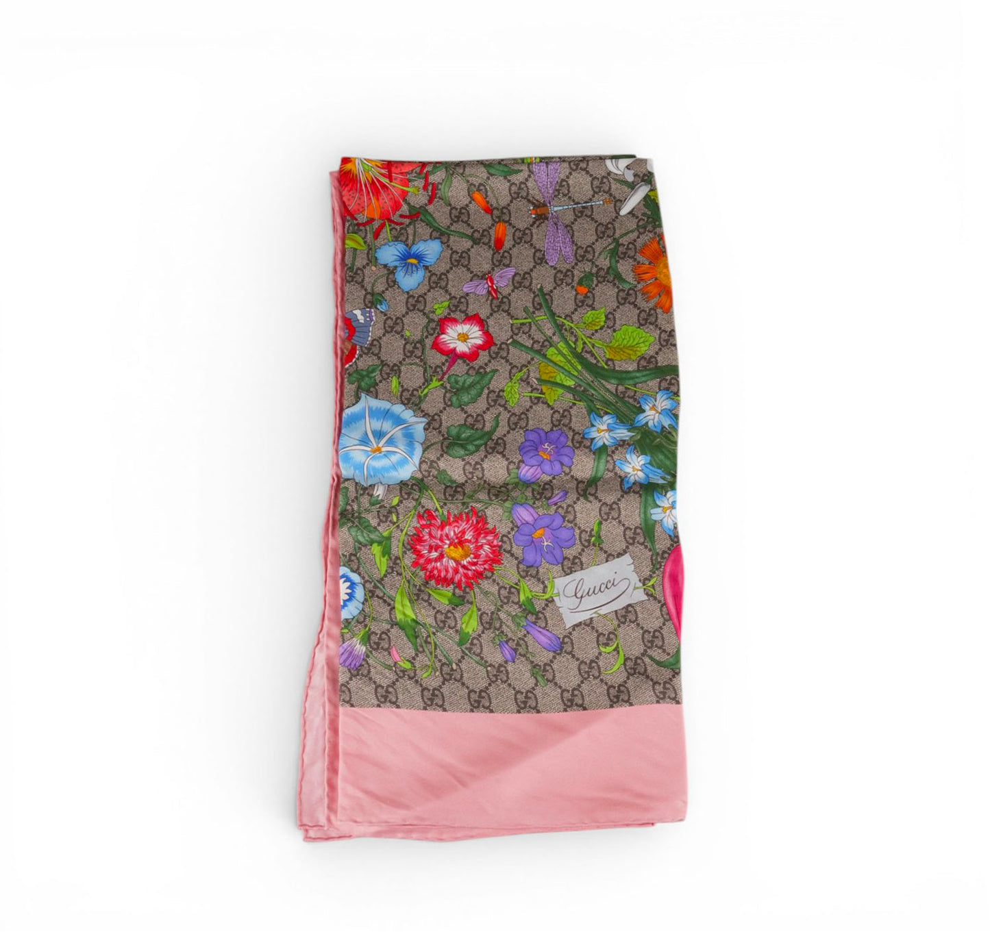 Flower Power Silk Scarf