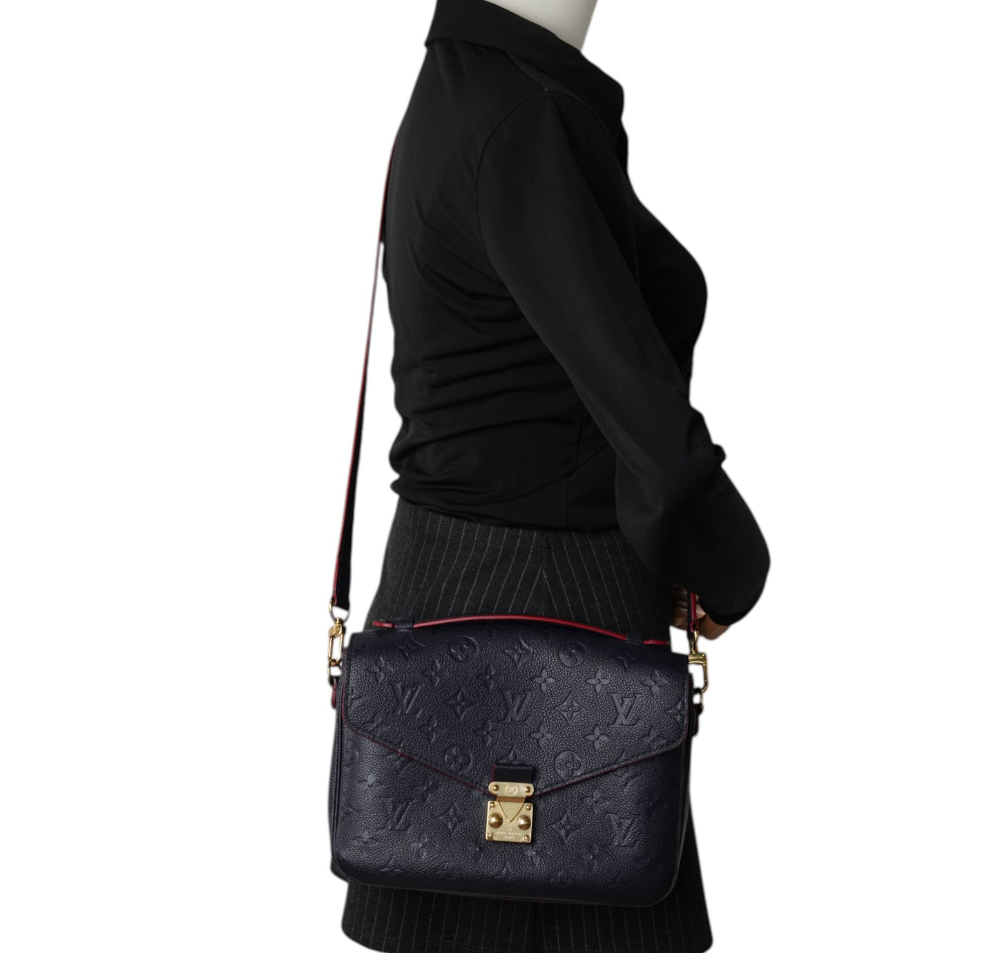 Pochette Métis Empreinte Blu Marine