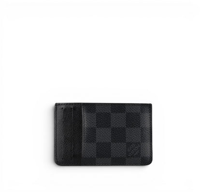 Neo Portacarte Damier Graphite