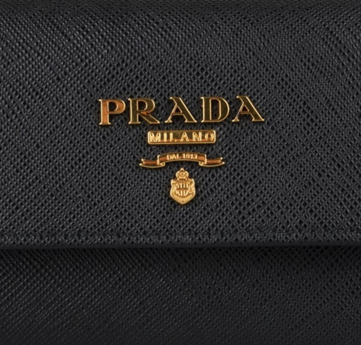 Black Saffiano Wallet