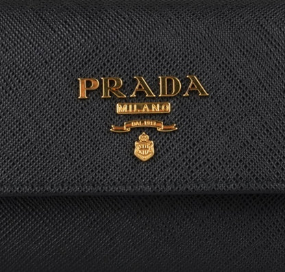 Black Saffiano Wallet