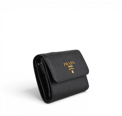 Black Saffiano Wallet