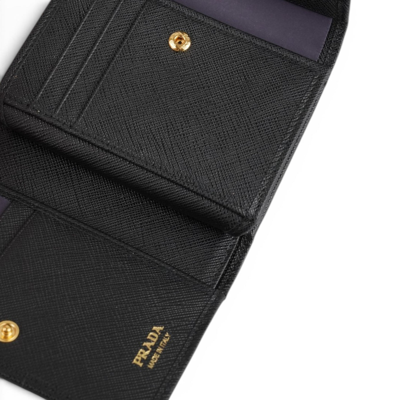 Black Saffiano Wallet