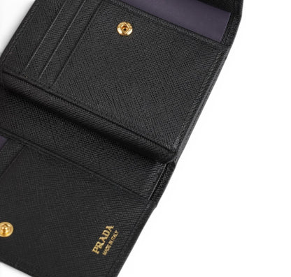 Black Saffiano Wallet