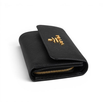 Black Saffiano Wallet