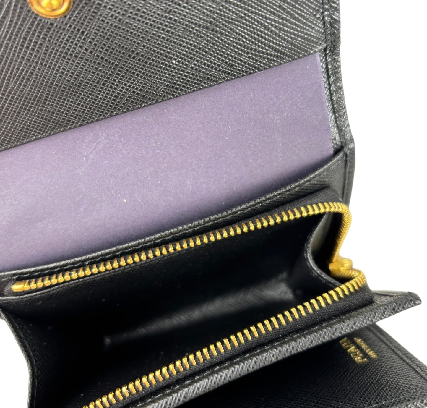 Black Saffiano Wallet