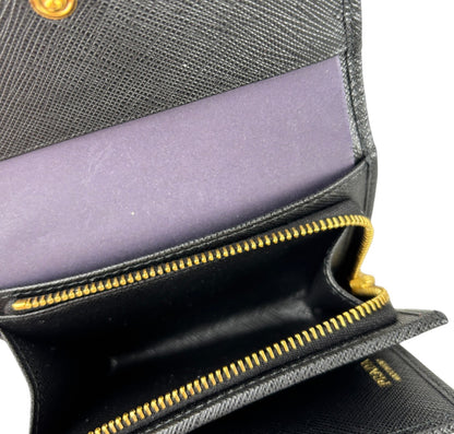 Black Saffiano Wallet