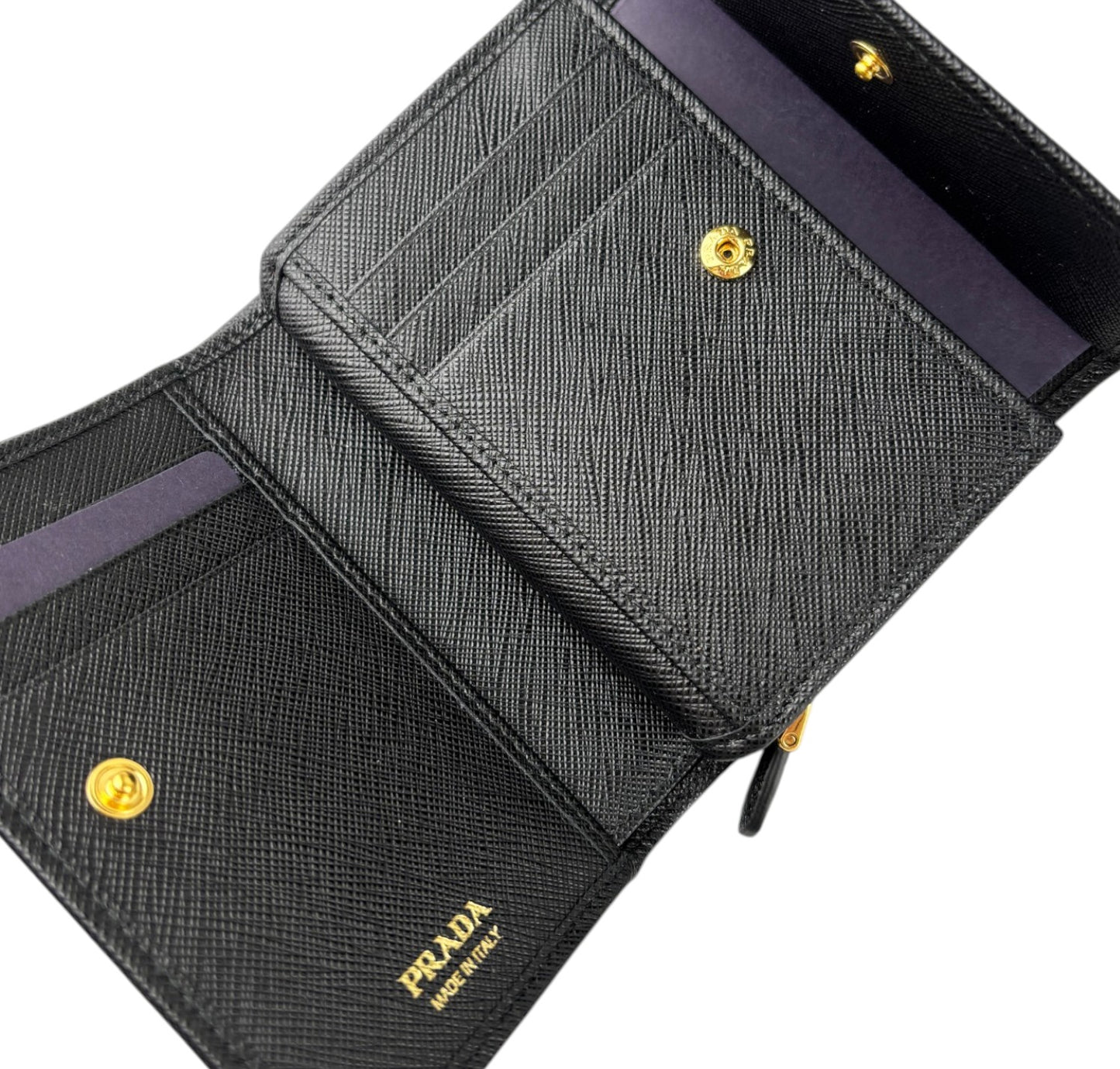 Black Saffiano Wallet