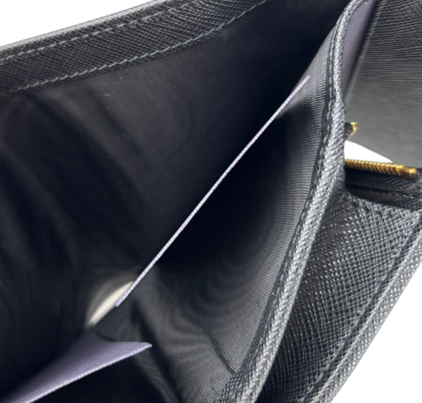 Black Saffiano Wallet