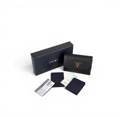 Black Saffiano Wallet