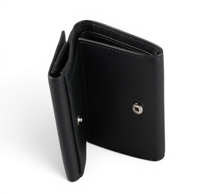Black Saffiano Wallet