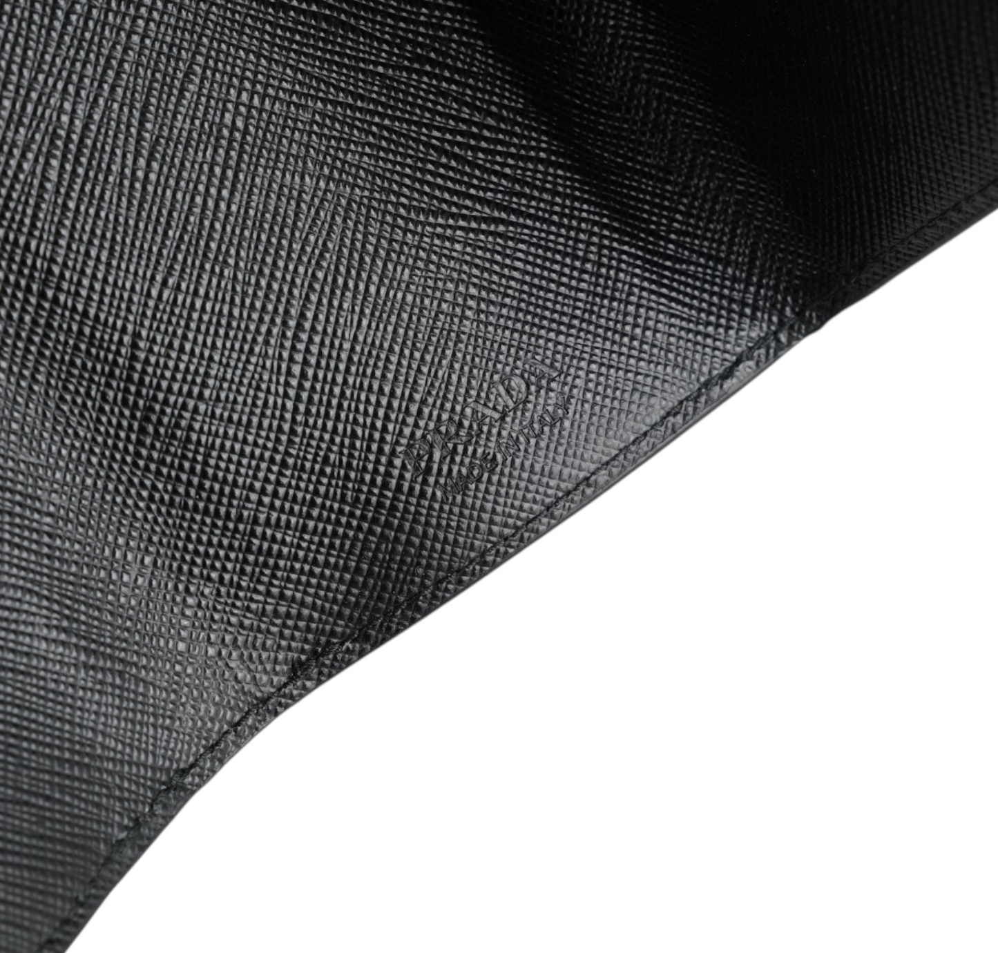 Black Saffiano Wallet