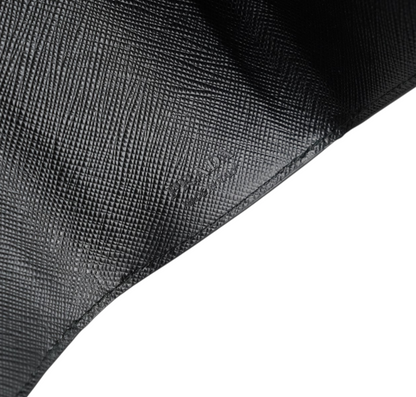 Black Saffiano Wallet