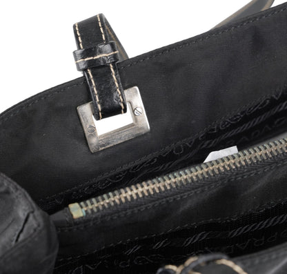 Mini Tote Nylon Black